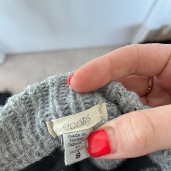 Grey Knit Sweater - Picture 3 of 3